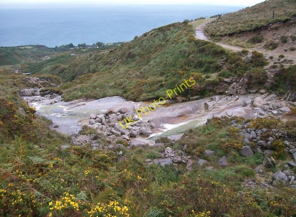 Photo 6"x4" The rocky bed of the Bloody Bridge River below the ford Newcastle\/J3732 c2010