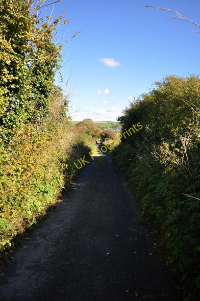 Photo 6"x4" Eastward on Hannaburrow Lane Saunton c2010