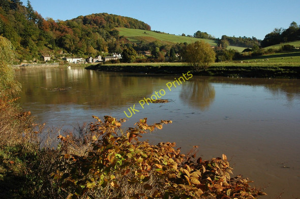 Photo 6"x4" River Wye at Tintern Chapel Hill\/SO5200 c2010