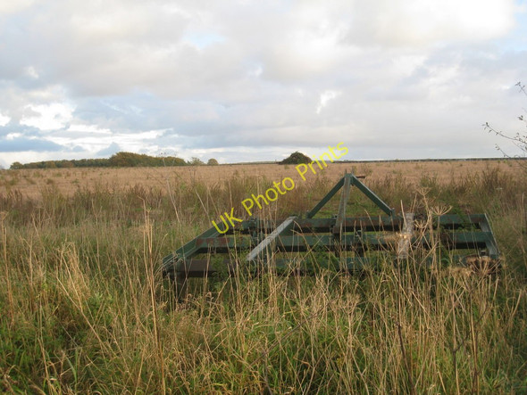 Photo 6"x4" View from Owmby Wold Lane towards Grasby Top Clixby c2010