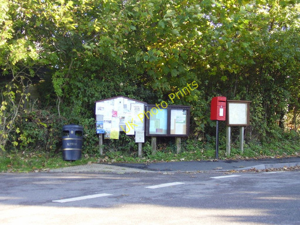 Photo 6"x4" Village notices Aylesbeare c2010