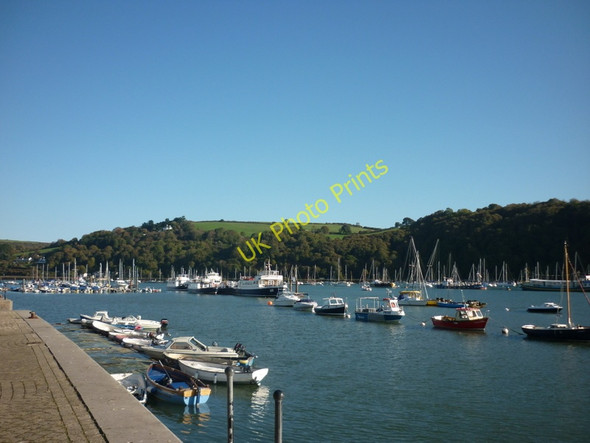 Photo 6"x4" A river scene at Dartmouth Dartmouth c2010