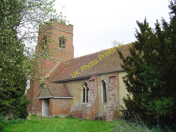 Photo 6"x4" Waldringfield All Saints church Waldringfield c2007
