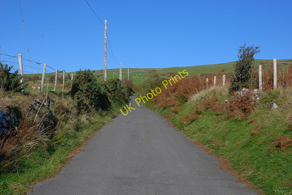 Photo 6"x4" The road to Cae'rmynach Llanegryn c2010