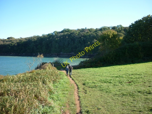 Photo 6"x4" Looking back towards Elberry Cove Broadsands c2010