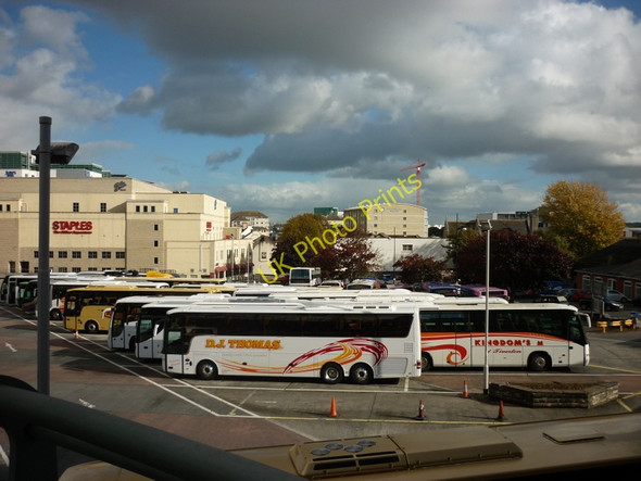 Photo 6"x4" Plymouth Bus and Coach Station Plymouth c2010
