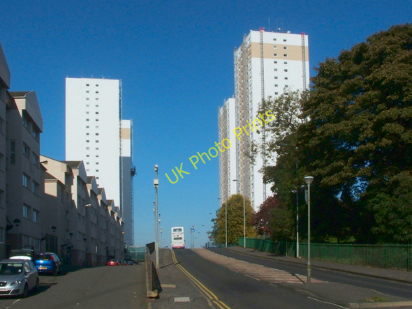 Photo 6"x4" Balgrayhill flats Springburn\/NS6068 c2010