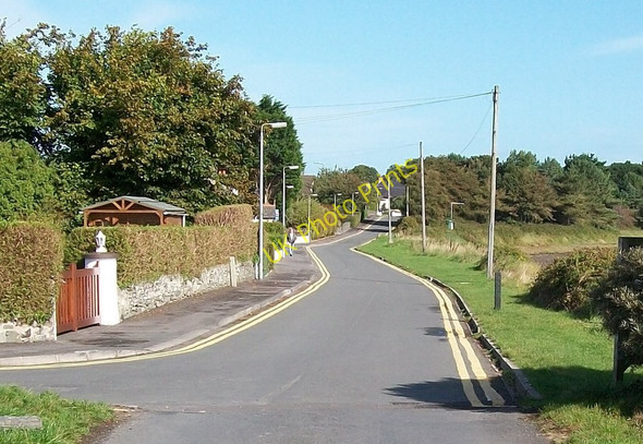 Photo 6"x4" Keel Point leading north from Downshire Bridge to Main Street, Dundrum Dundrum\/J4036 c2010