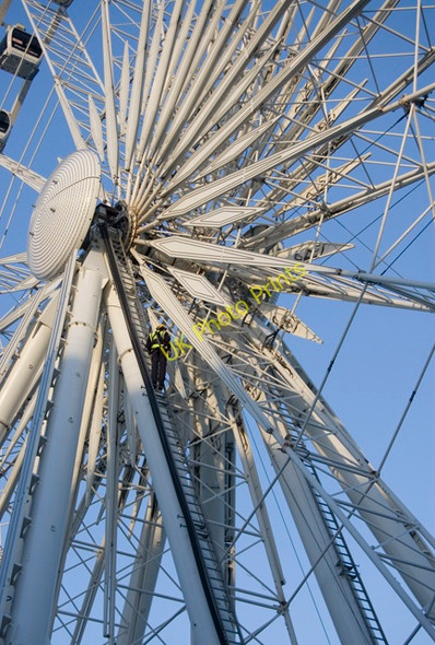 Photo 6"x4" Liverpool Big Wheel Toxteth c2010