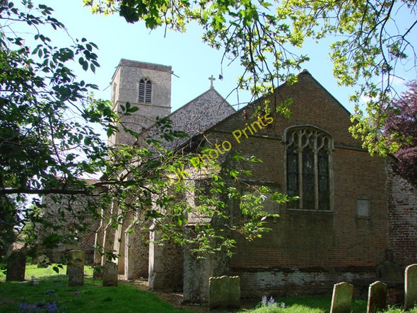 Photo 6"x4" Colby St Giles church Colby\/TG2231 c2009