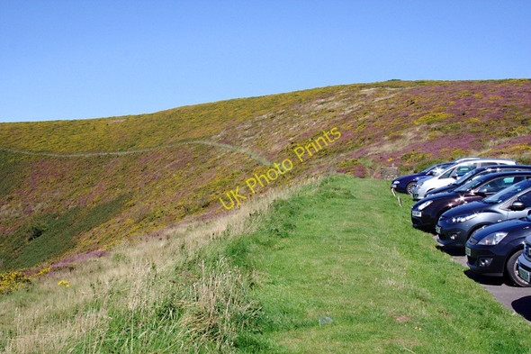 Photo 6"x4" By the Car Park at County Gate Malmsmead c2010