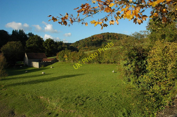 Photo 6"x4" Wye valley at Tintern Chapel Hill\/SO5200 c2010