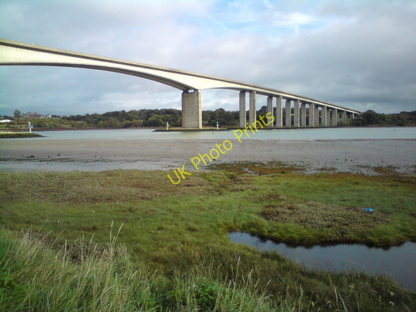 Photo 6"x4" Mudflats At Low Tide Greenwich\/TM1742 c2010