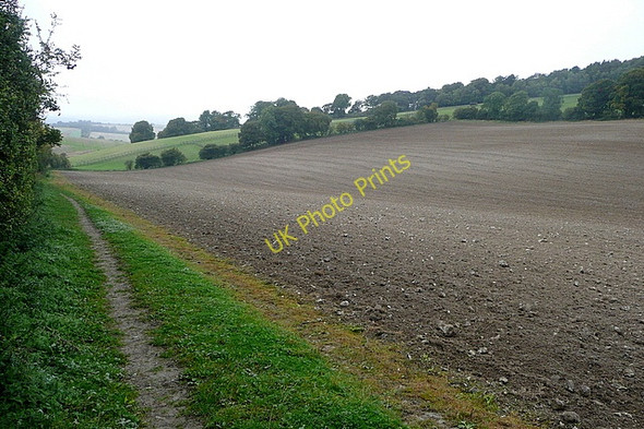 Photo 6"x4" Farmland near Ewelme Park Nuffield c2010