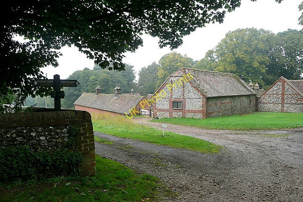 Photo 6"x4" Ewelme Park from the Ridgeway Cookley Green\/SU6990 c2010