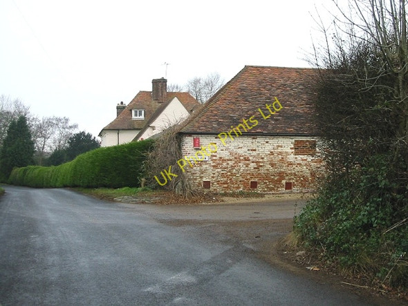 Photo 6"x4" Entrance to The Hoath Farm on Bekesbourne Lane Bekesbourne Hill c2007