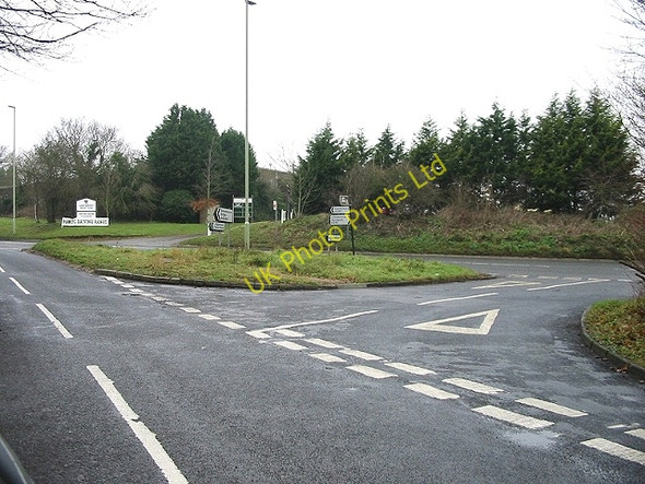 Photo 6"x4" Junction of Bekesbourne Lane with the A257 Bekesbourne Hill c2007