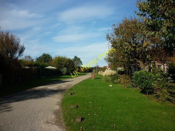Photo 6"x4" Marton View off Marton Gate near Sewerby Bridlington c2010