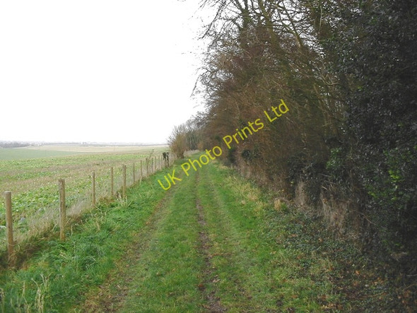 Photo 6"x4" View along bridleway near Goodnestone Goodnestone\/TR2554 c2007