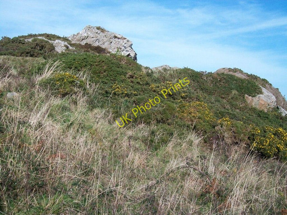 Photo 6"x4" Craig Cwlwm above the coastal path south of Porth Cloch Uwchmynydd c2010