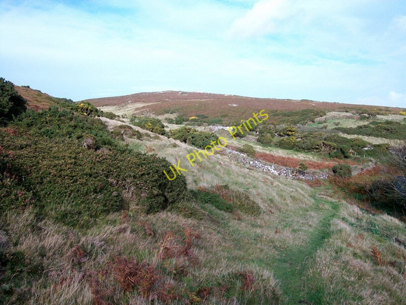 Photo 6"x4" The north south col between the two summits of Mynydd Mawr Uwchmynydd c2010