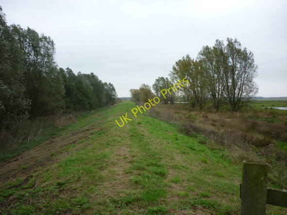 Photo 6"x4" Heading east on a footpath that's not on the OS map East Butterwick c2010