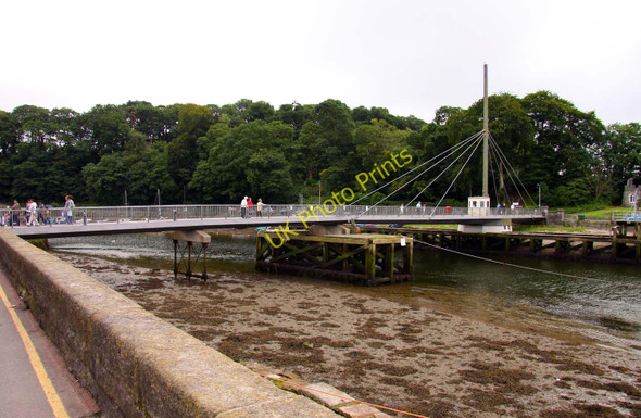 Photo 6"x4" The Aber Bridge Caernarfon c2010