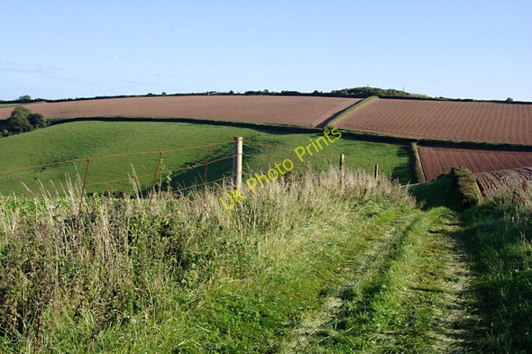 Photo 6"x4" Rolling Farmland Kingston\/SX9051 c2010