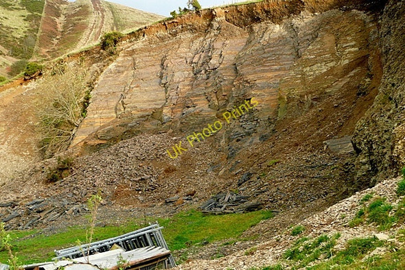 Photo 6"x4" Quarry at Trinnant Grach c2009