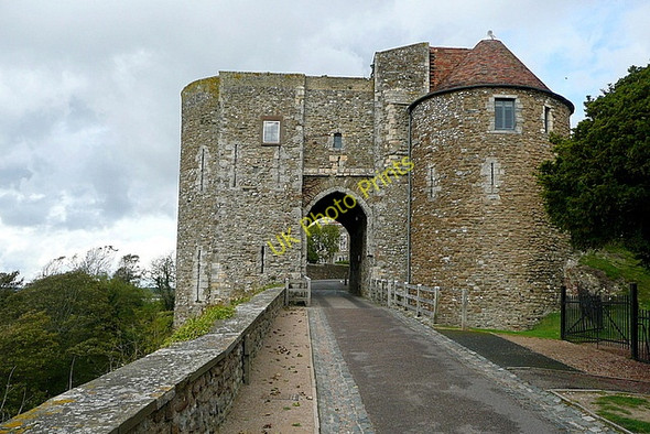 Photo 6"x4" Dover Castle, Peverell's Gate Dover\/TR3141 c2010