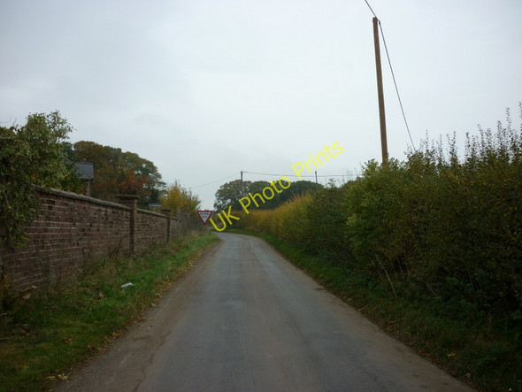 Photo 6"x4" Featherdown Bed Lane near the B1246 Kilnwick Percy c2010