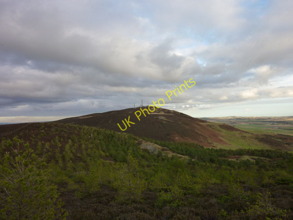 Photo 6"x4" Craigowl Hill From Balkello Hill Nether Handwick c2010