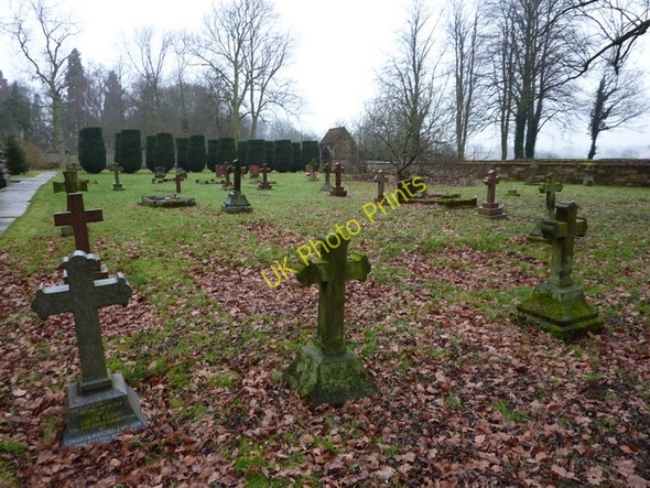 Photo 6"x4" The Holy Angels, Hoar Cross, Graveyard Hoar Cross c2010