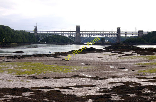 Photo 6"x4" The Britannia Bridge Llanfair Pwllgwyngyll c2010