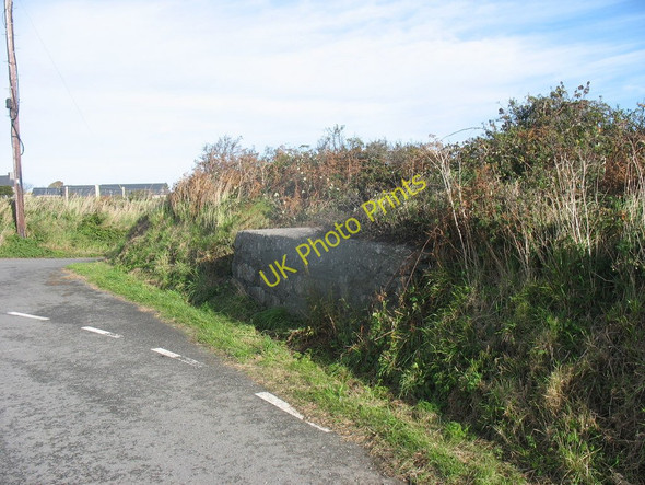 Photo 6"x4" Disused churn stand at the road junction Anelog c2010