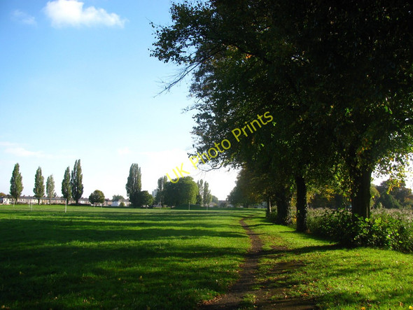Photo 6"x4" Shaftesbury Park Shadows Newport\/Casnewydd c2010