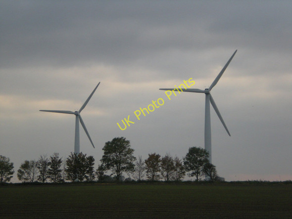 Photo 6"x4" The wind of change Burgh le Marsh c2010