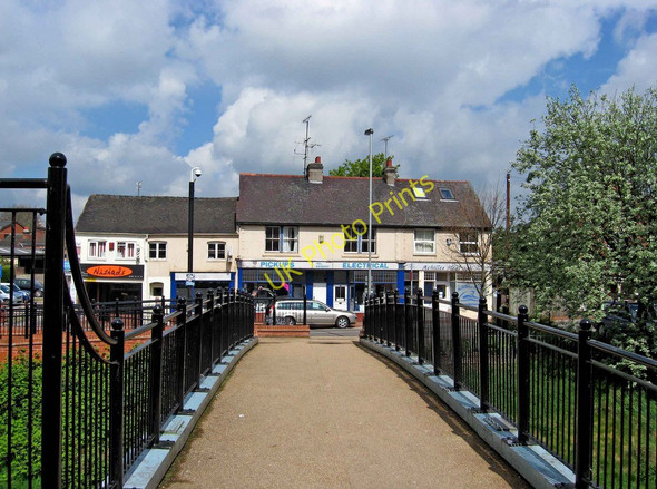 Photo 6"x4" Footbridge over the River Sow (2) Stafford c2010