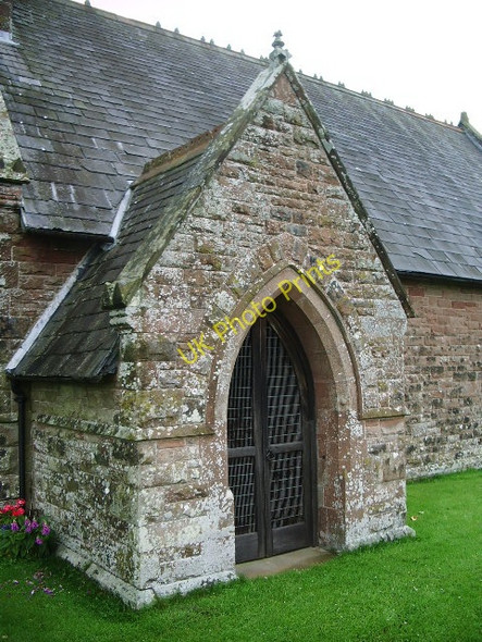 Photo 6"x4" St Mary's Church, Hethersgill, Porch Hethersgill c2008