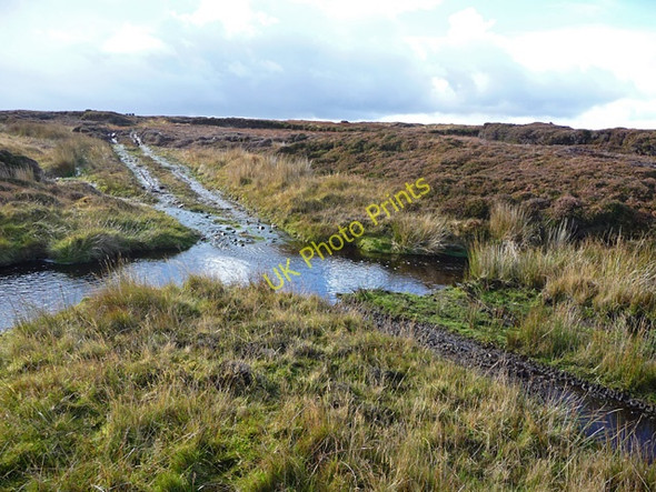 Photo 6"x4" Ford on the Abhainn Chrois Cros c2010
