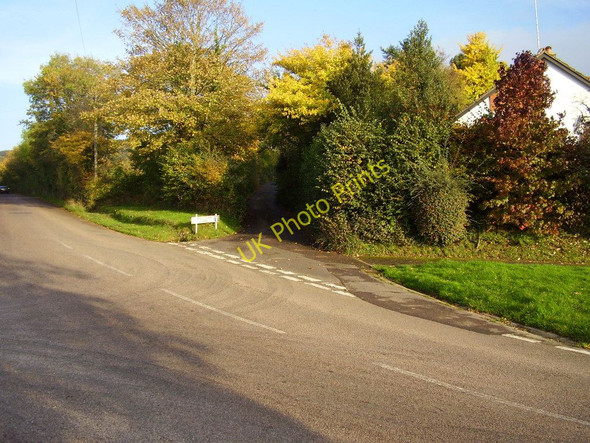 Photo 6"x4" Milltown Lane Sidmouth c2010