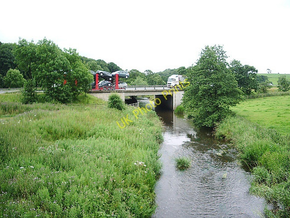 Photo 6"x4" River Petteril west of the M6 Brisco c2008