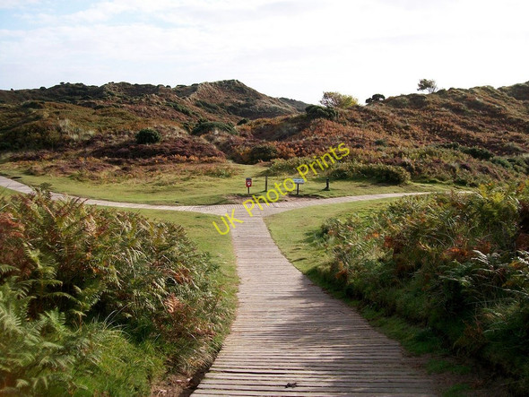 Photo 6"x4" Path junction in the Murlough National Nature Reserve Newcastle\/J3732 c2010