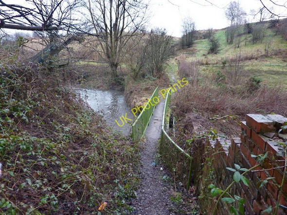 Photo 6"x4" Footbridge over Wince Brook Middleton\/SD8706 c2010