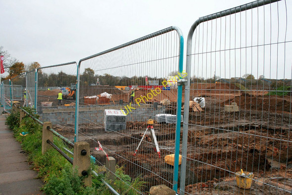 Photo 6"x4" Building work on Station Road Long Eaton c2010