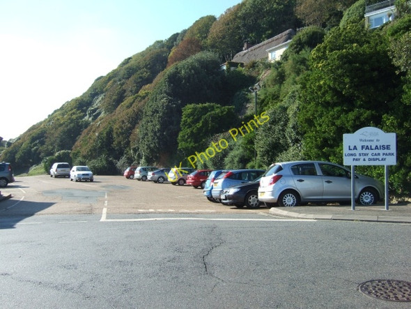 Photo 6"x4" La Falaise car park off Bath Road, Ventnor Ventnor c2010