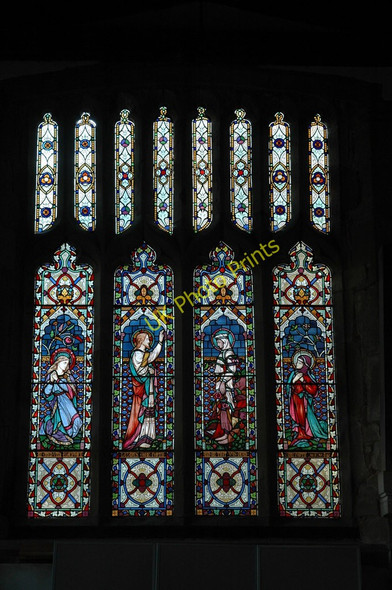 Photo 6"x4" Stained glass window, Newland Church Newland\/SO5509 c2010