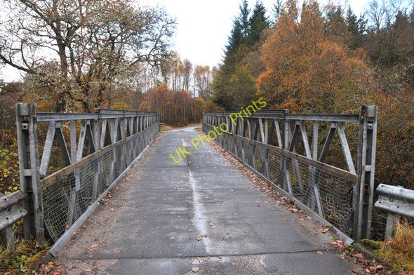Photo 6"x4" Cour Bridge near Killiechonate Inverroy c2010