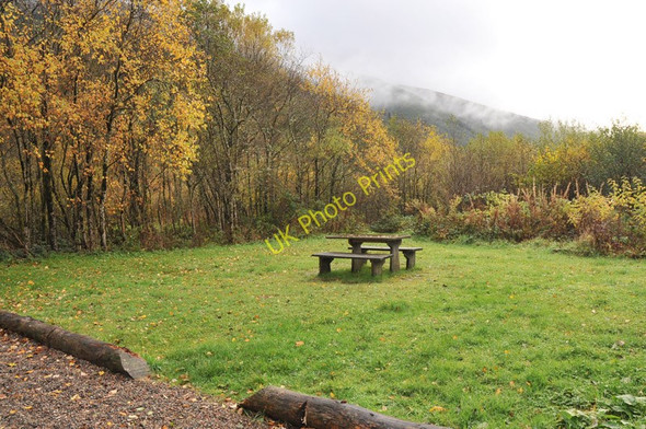 Photo 6"x4" Picnic area at South Laggan Laggan\/NN2996 c2010