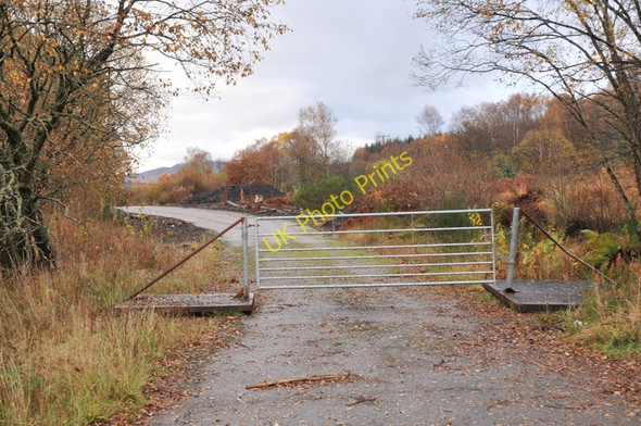 Photo 6"x4" Access road to a yard at Spean Bridge Aonachan c2010